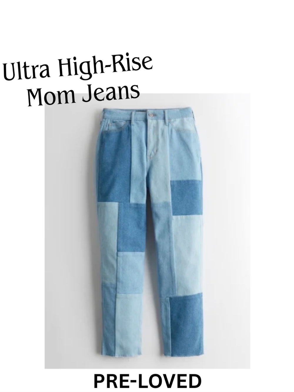 Womens Hollister Ultra High-Rise Mom Jean